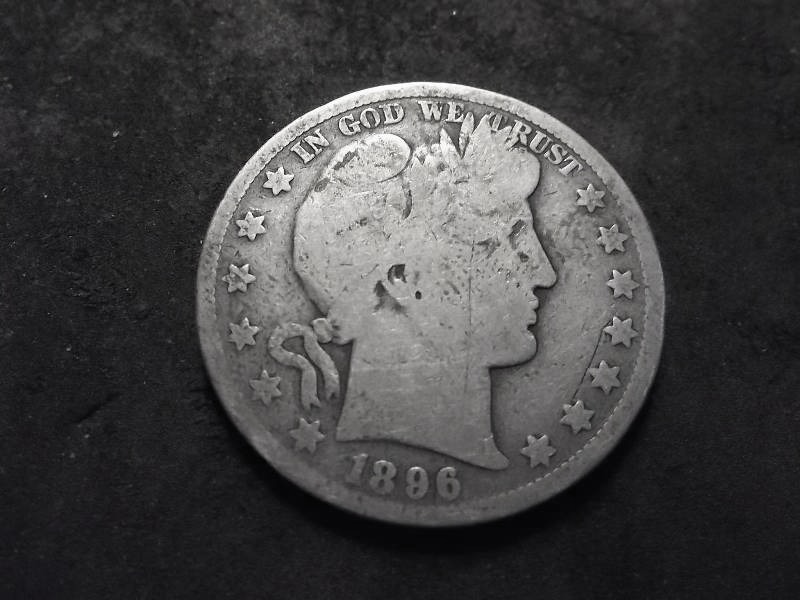 1896 O Barber Half Dollar