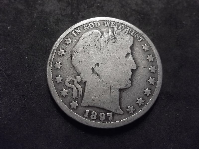 1897 Barber Half Dollar