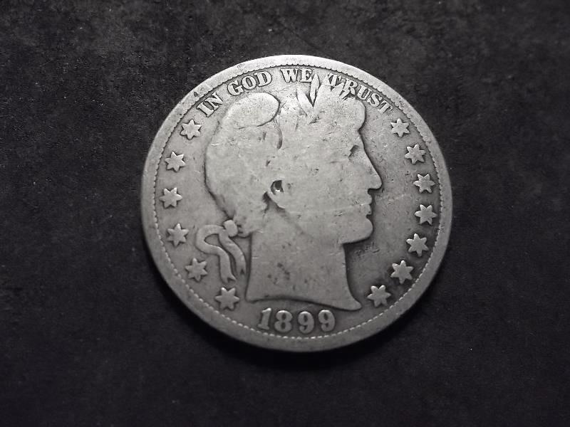 1899 Barber Half Dollar