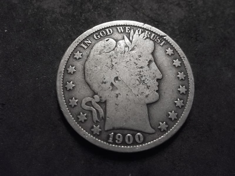 1900 Barber Half Dollar