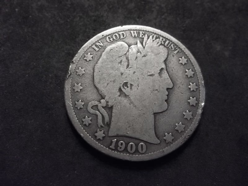 1900 S Barber Half Dollar
