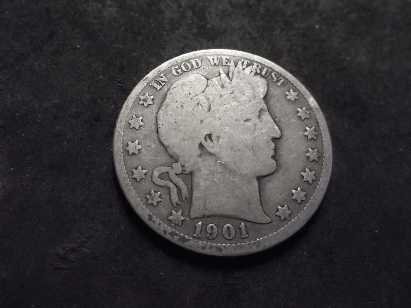 1901 O Morgan Silver Dollar