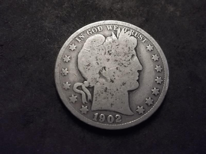 1902 Barber Half Dollar