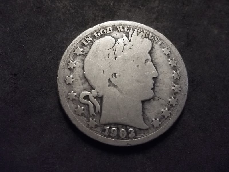 1903 O Barber Half Dollar