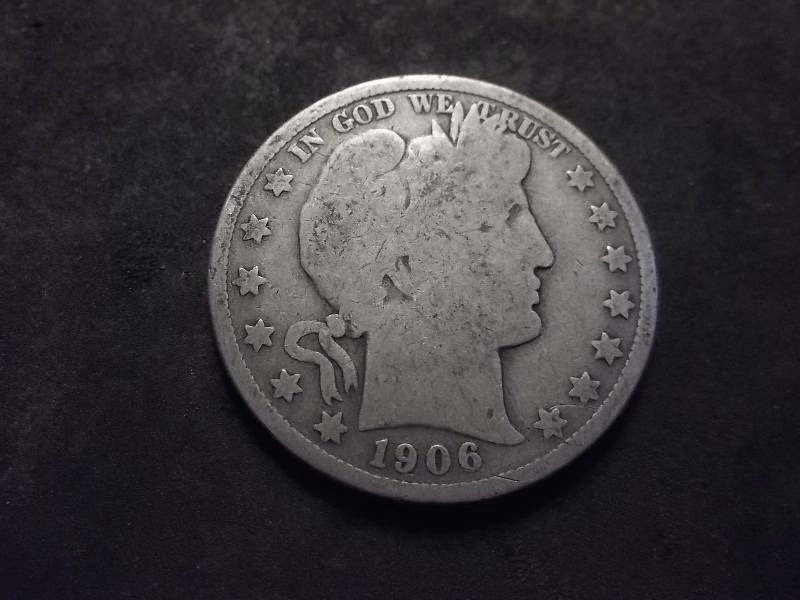1906 Barber Half Dollar