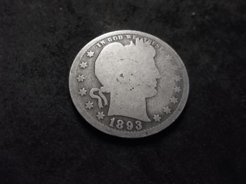1893 Barber Quarter