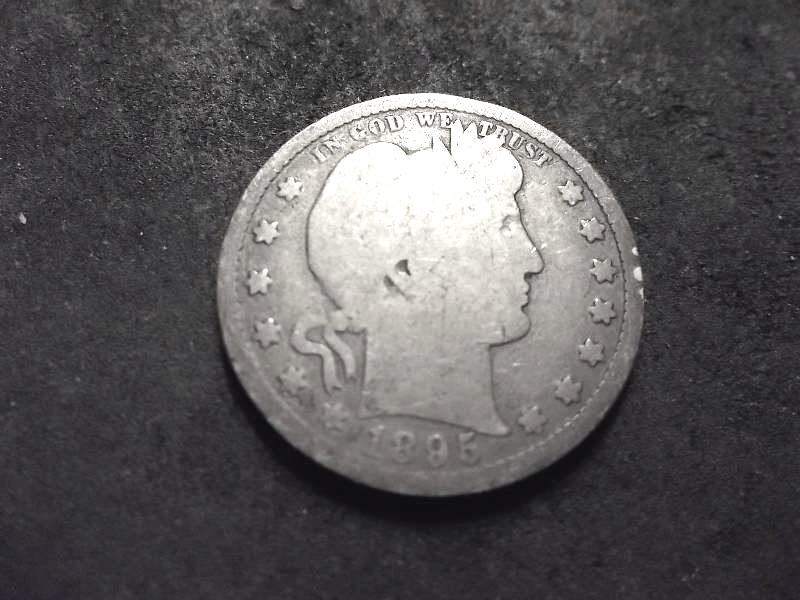 1895 Barber Quarter
