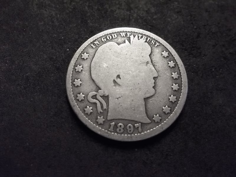 1897 Barber Quarter
