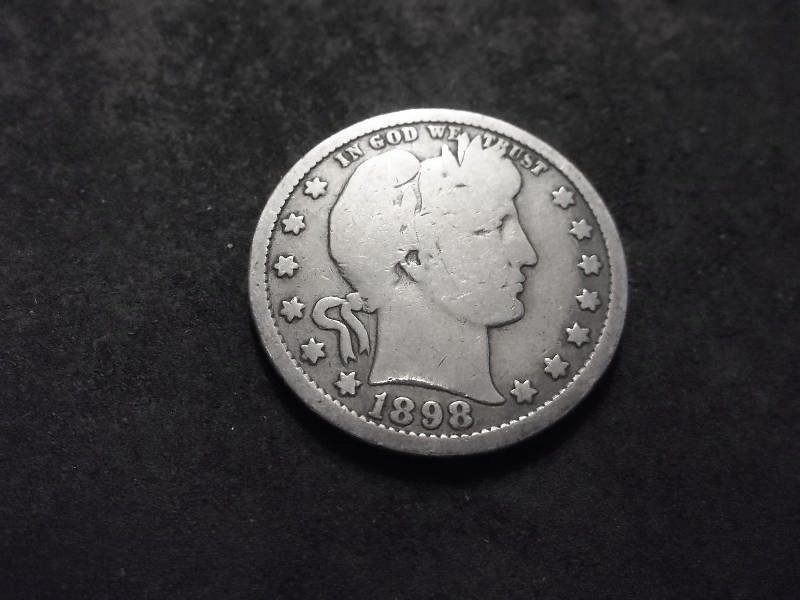 1898 Barber Quarter