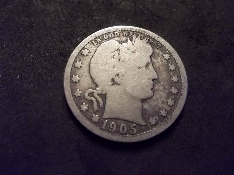 1905 Barber Quarter