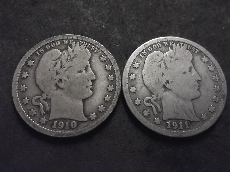 1910, 1911 Barber Quarters