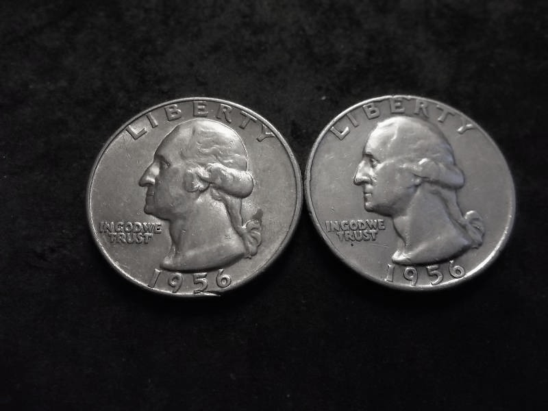 1956, 1956 D Washington Quarters