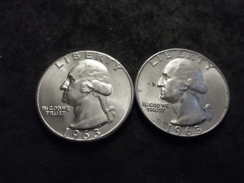 1963, 1963 D Washington Quarters