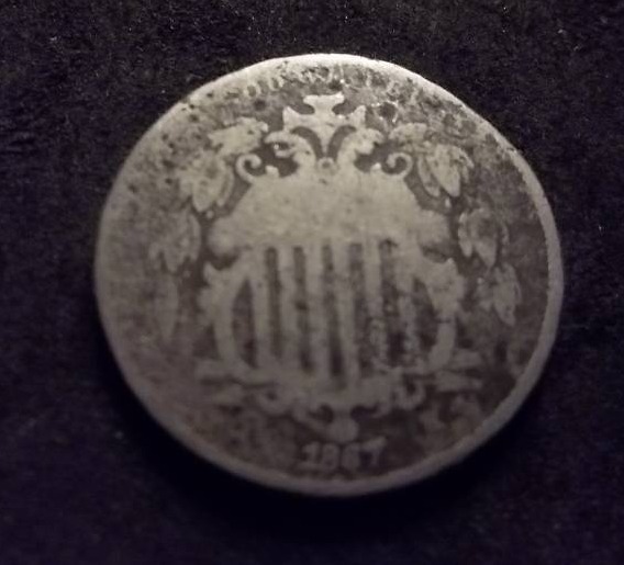 1867 Shield Nickel