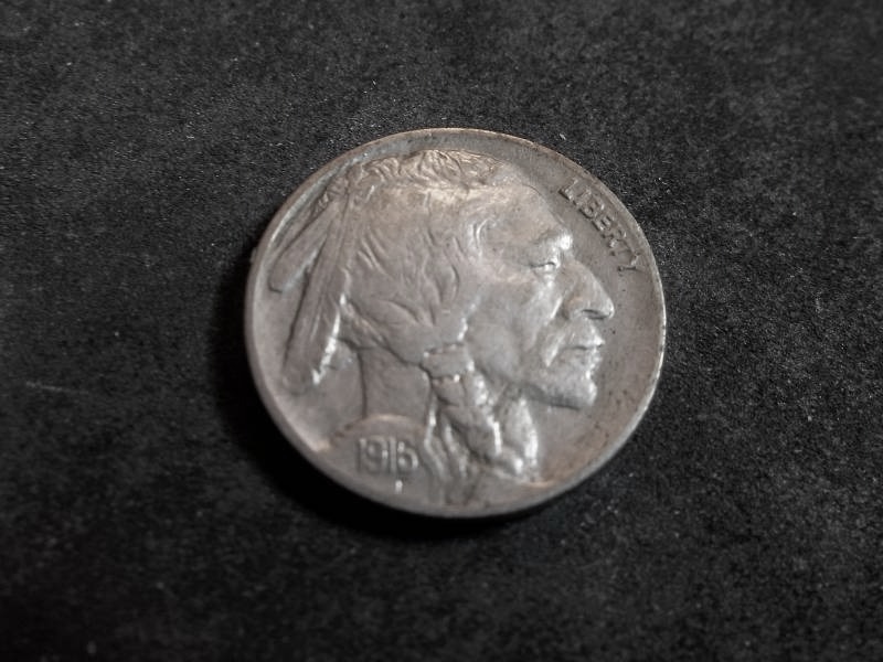 1916 P AU Buffalo Nickel