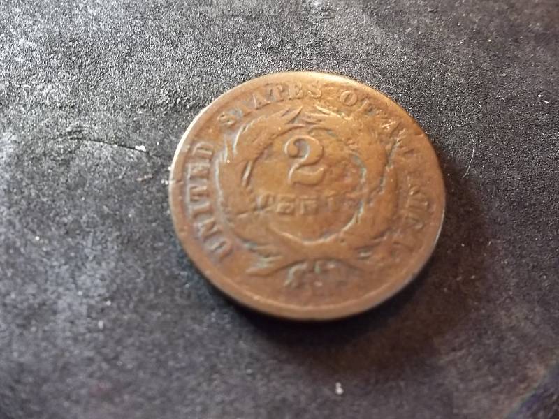 1864 2-Cent Piece