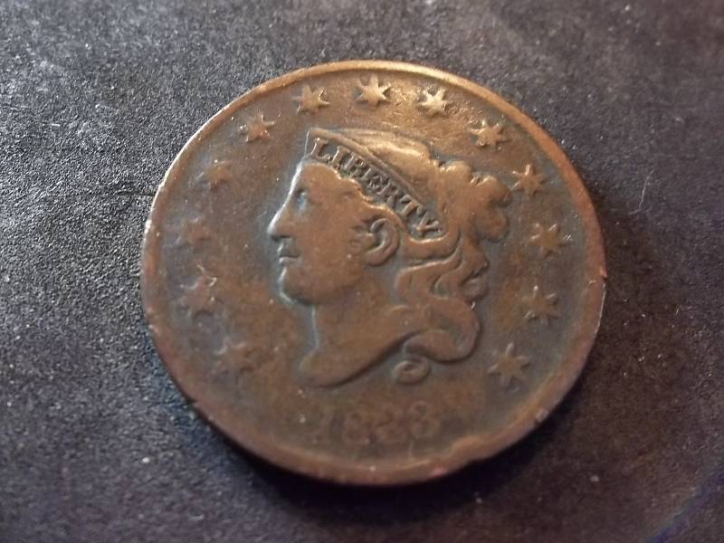 1833 Matron Head Large Cent