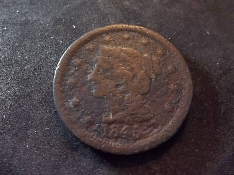 1845 Large Cent