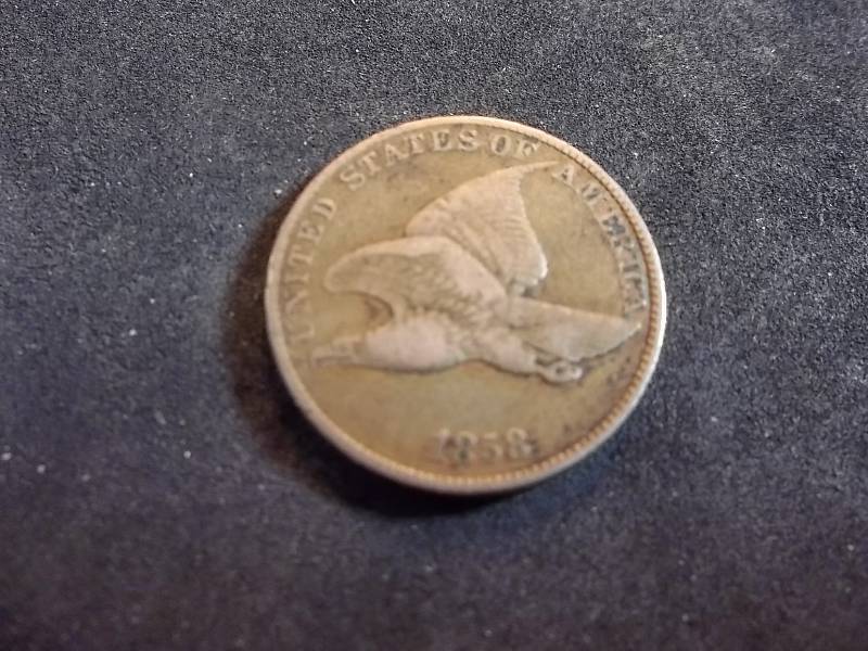 1858 Flying Eagle Cent