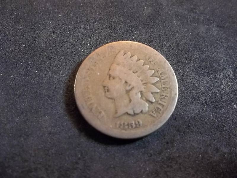 1859 Indian Head Cent