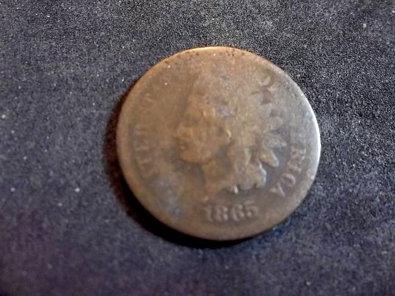 1865 Indian Head Cent