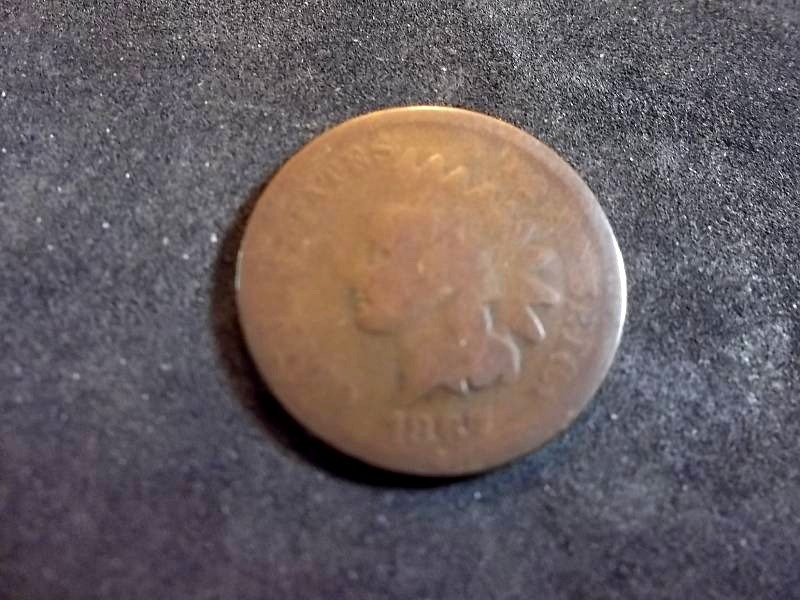 1867 Indian Head Cent