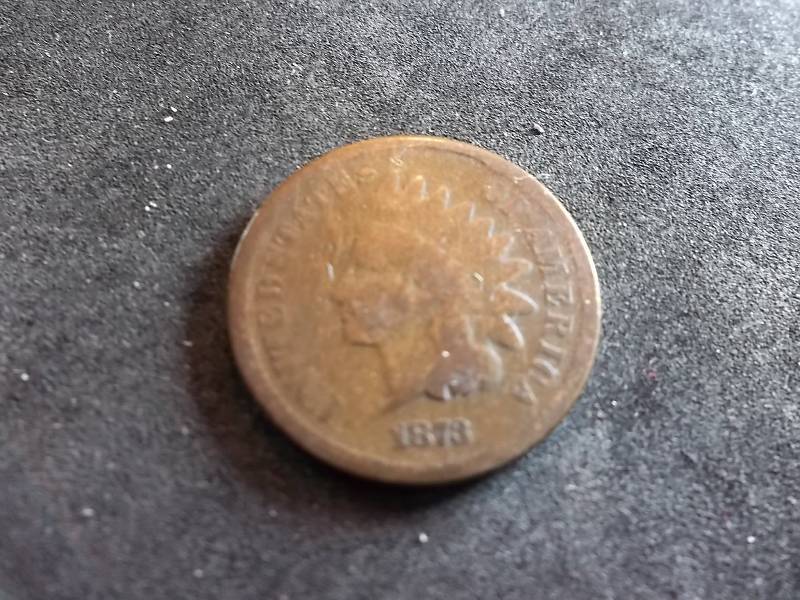 1873 Indian Head Cent