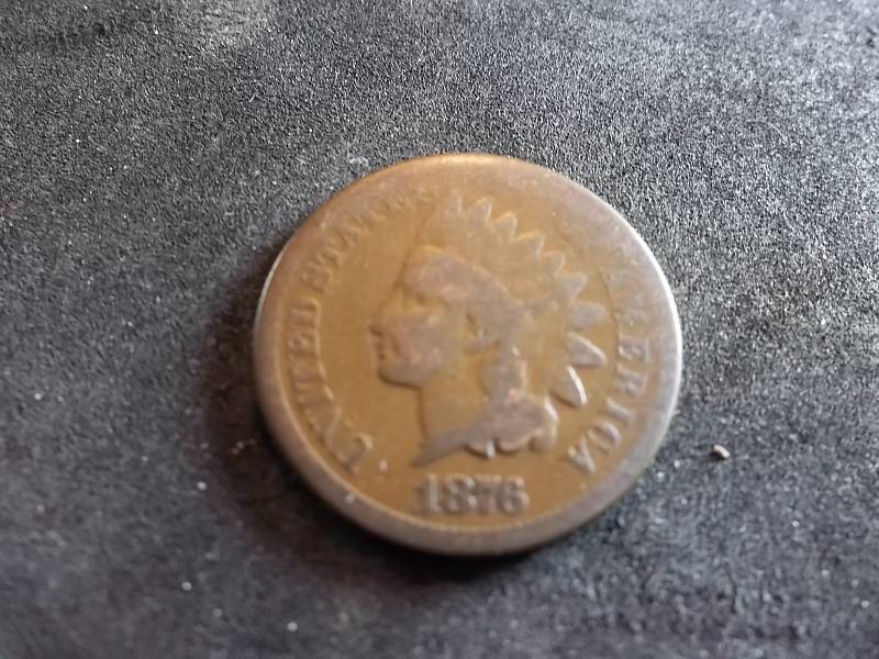 1876 Indian Head Cent