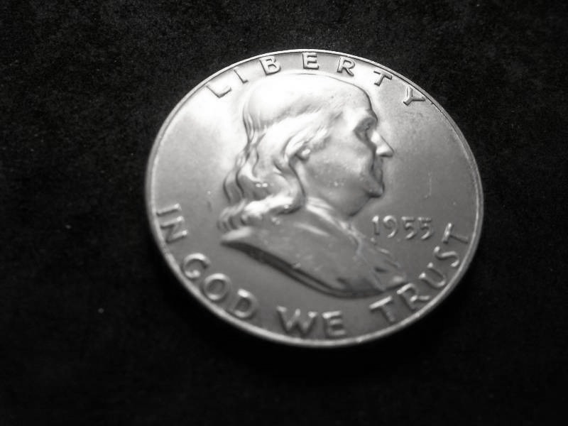 1955 Franklin Half Dollar