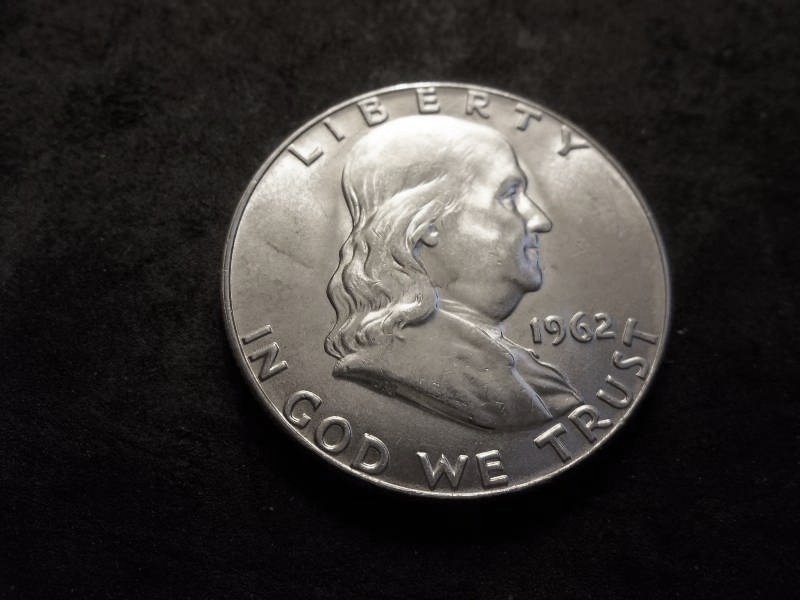 1962 D  Franklin Half Dollar