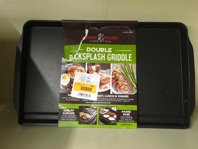 lot 561 image: NORDIC WARE GRIDDLE, MSRP $24.99