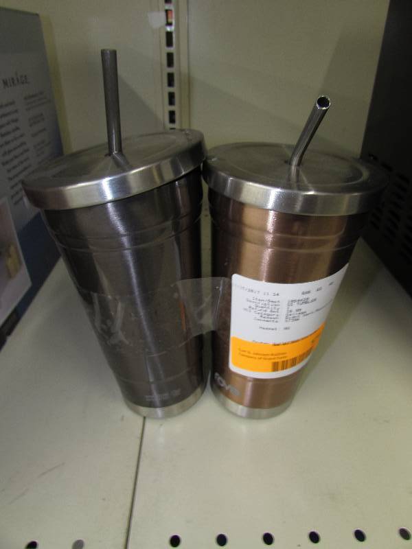 lot 574 image: ROVE SS TUMBLERS - 2PK, MSRP $16.99