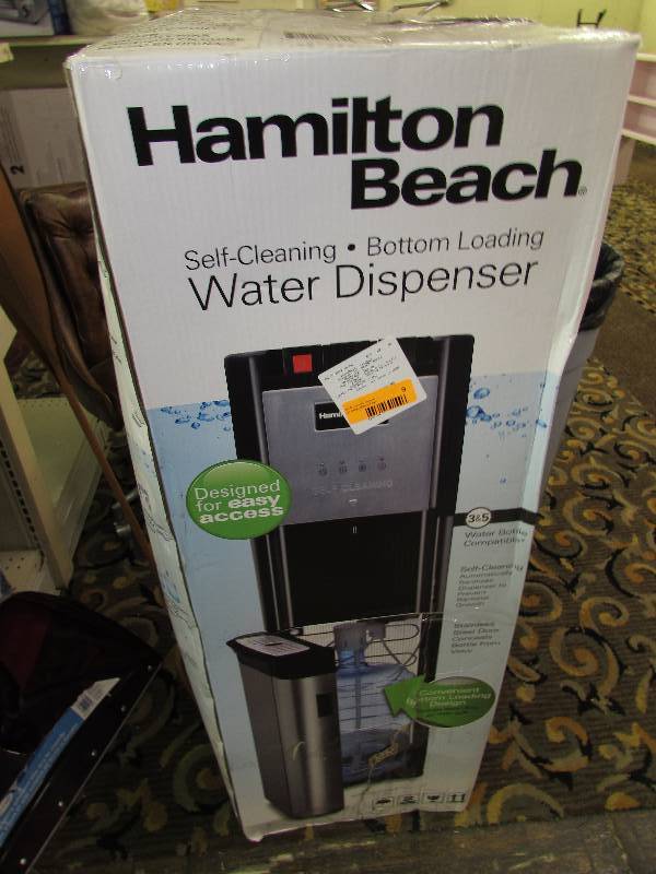 lot 9 image: HAMILTON BEACH WATER COOLER, MSRP $149.99