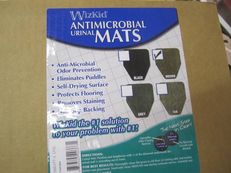 lot 15 image: Box of 4 Wiz Kid Antimicrobial Urin...