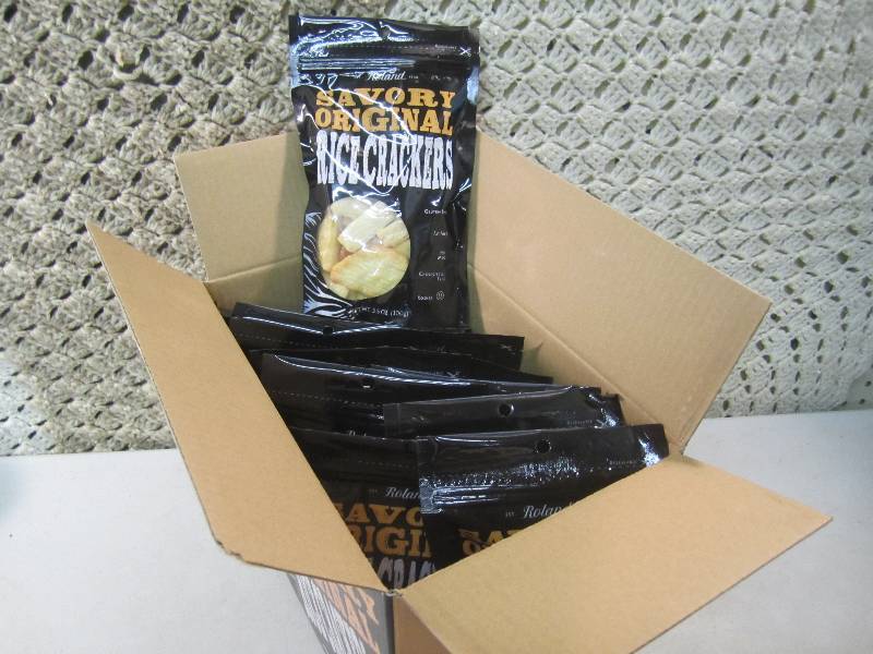 lot 36 image: Case of 12 Bags Roland Savory Origi...