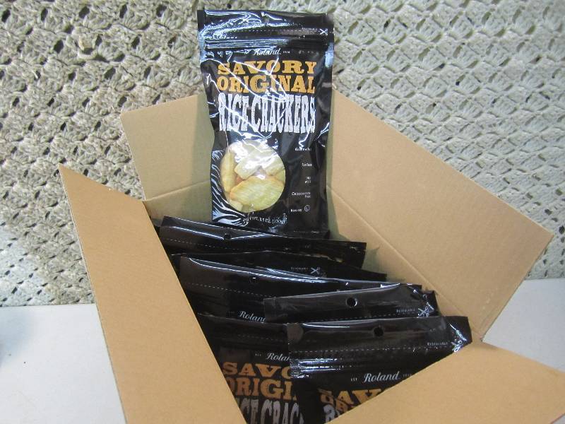 lot 37 image: Case of 12 Bags Roland Savory Origi...