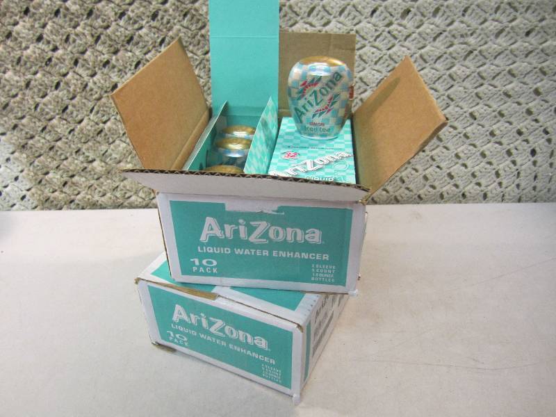 lot 40 image: 2 Boxes with 10 each Arizona Liquid...