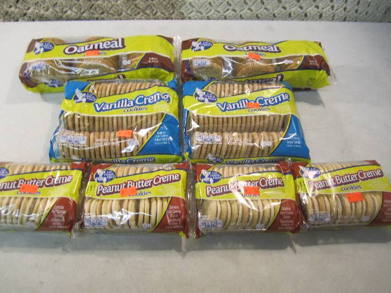 lot 47 image: Mixed Lot of 8 Packs of Cookies Pea...