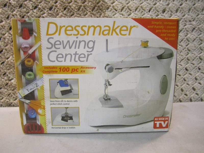 lot 102 image: As Seen On TV Dressmaker Sewing Cen...