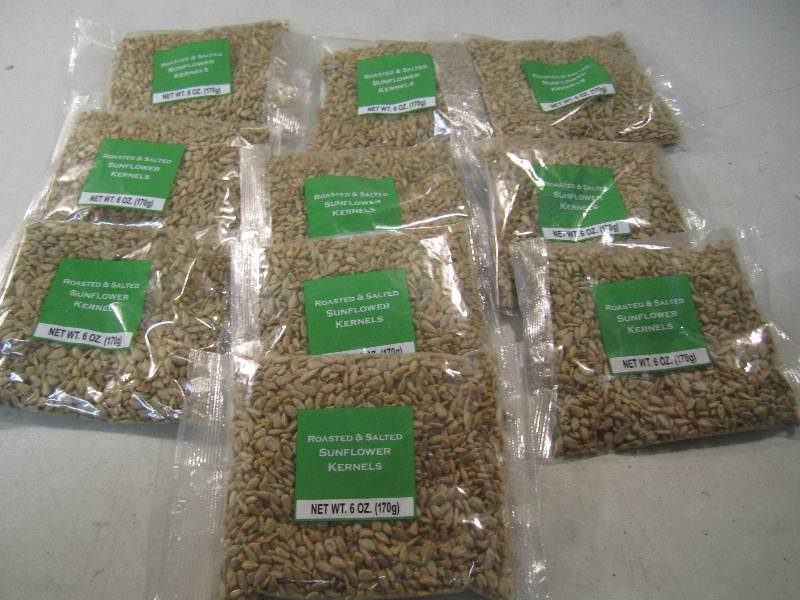 lot 115 image: Lot of 10 Bags Roasted & Salted Sun...