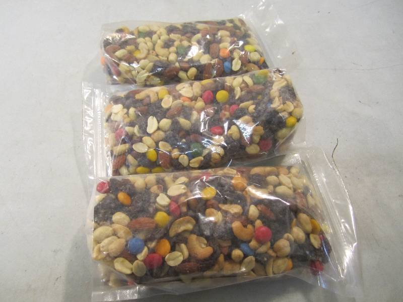 lot 143 image: Lot of 3 Bags Trail Mix Mixed Nuts ...