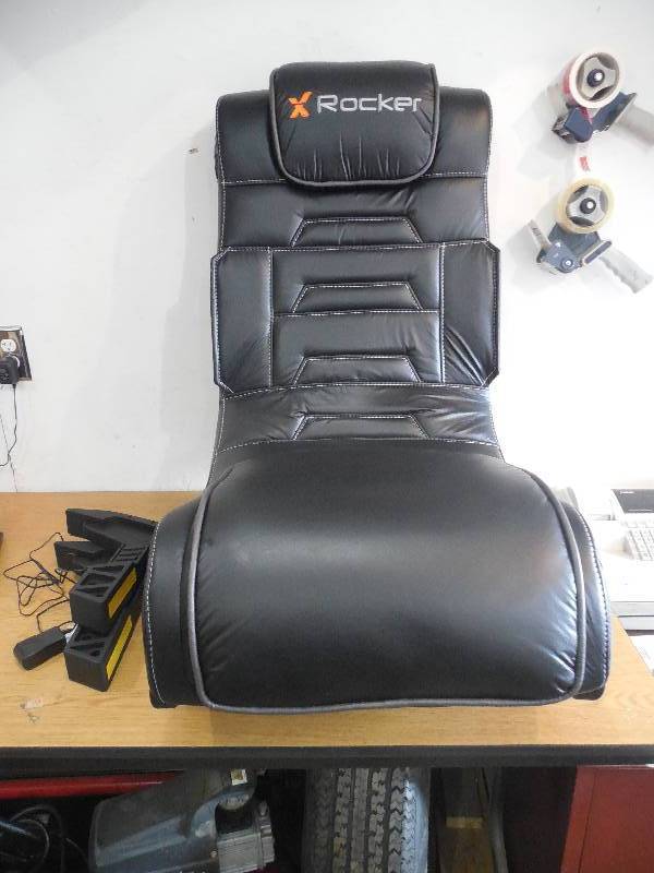 lot 10 image: McLeland Design X-Rocker Pro Series Bluetooth Chair