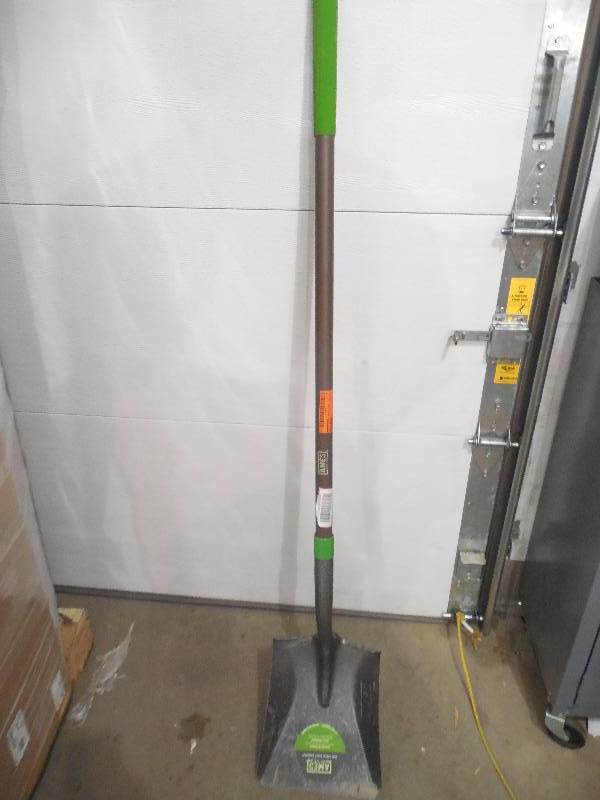 lot 88 image: Ames 47 in. Fiberglass Handle Transfer Shovel with Comfort Step