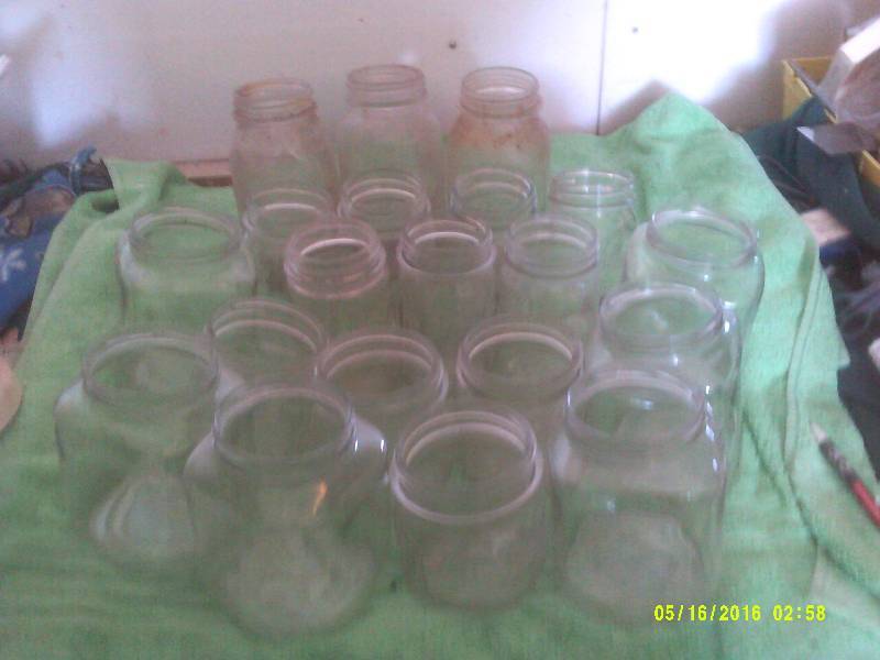PINT , QUART , JELLY JARS