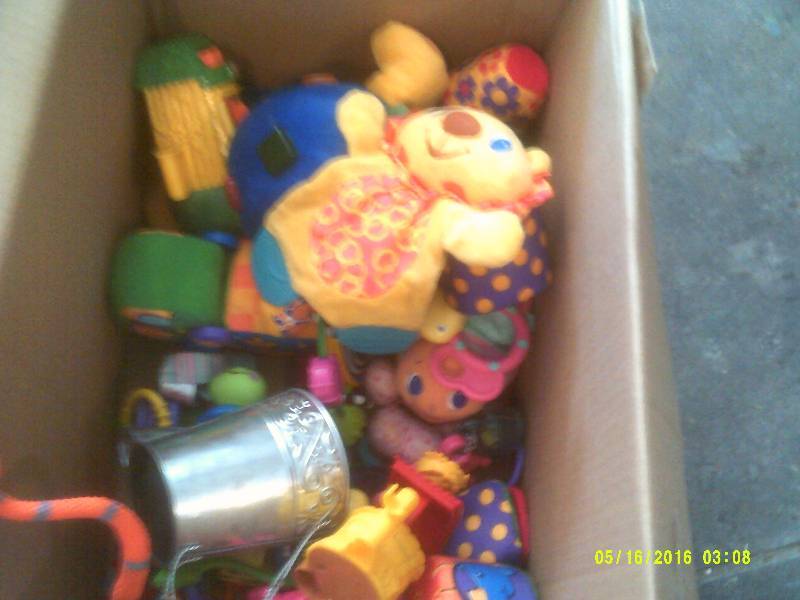 WHOLE BOX OF KIDS TOYS
