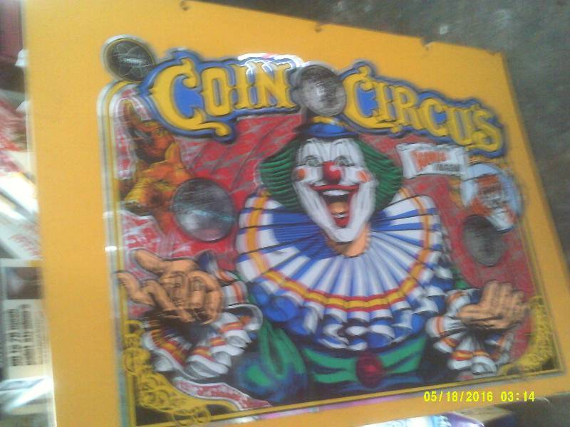COLLECTIBLE WOODEN CIRCUS SIGN