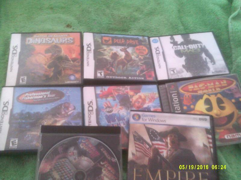 COMPUTER AND DS GAMES