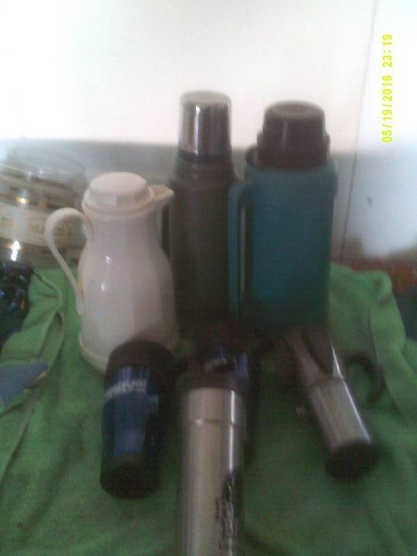 COFFEE THERMOSES , CRAFT AND MUGS