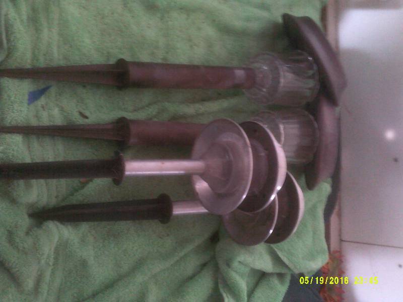 4 OUT SIDE SOLAR LIGHTS