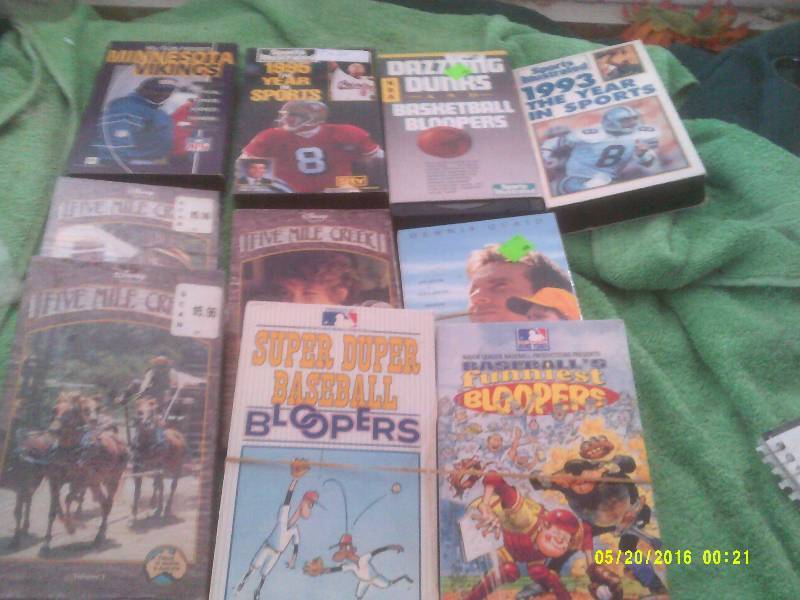 COLLECTIBLE VHS TAPES